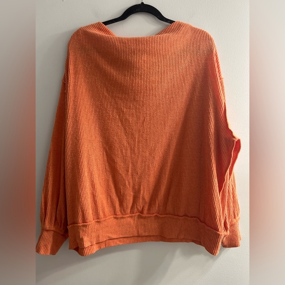 Free people we the free main squeeze hacci top sweater long sleeve - Picture 7 of 8